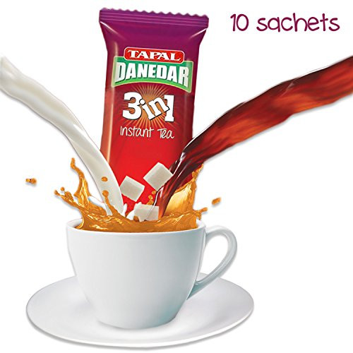 Tapal Danedar Instant Tea 3In1 10 Sachets Elaichi Cardamom