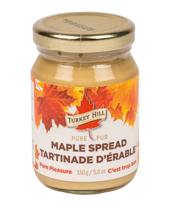 Turkey Hill Sugarbush Pure Canadian Premium Maple Butter With Spread Glass Jar All Natural Delicious Ingredients For Kids And Adults 5.52