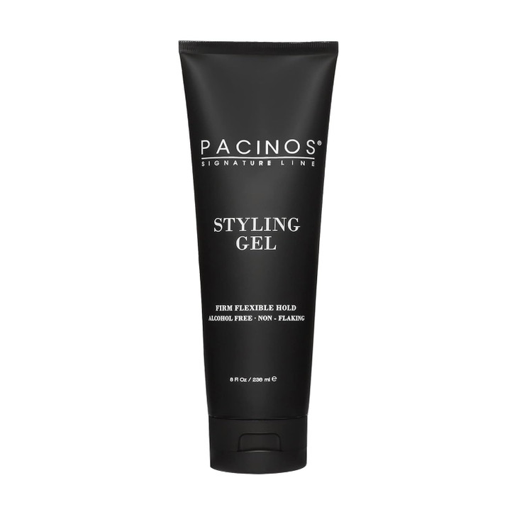 Pacinos Styling Gel Medium Shine All Day Hold Conditions 8 Fl Oz