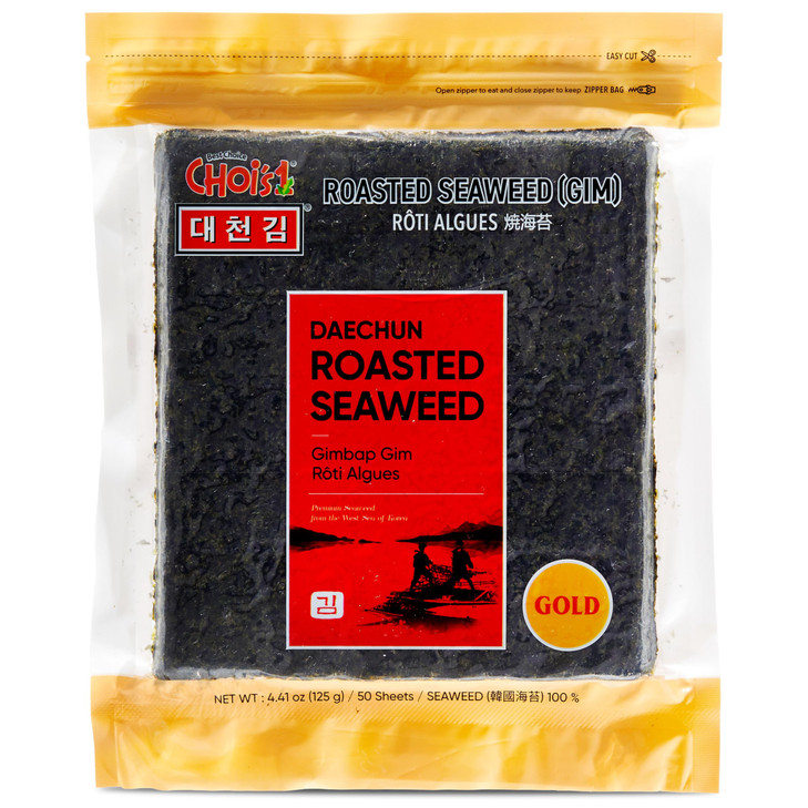 Dae Chun Gim Roasted Seaweed Gim Sushi Nori 50 Full Sheets Gold Grade Product Of Korea Kimbap Gimbap Keto Gluten Free Full Of Fiber Vitamin