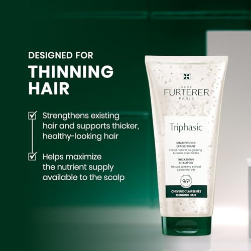René Furterer Triphasic Thickening Shampoo For Thinning Hair 6.7 Fl Oz