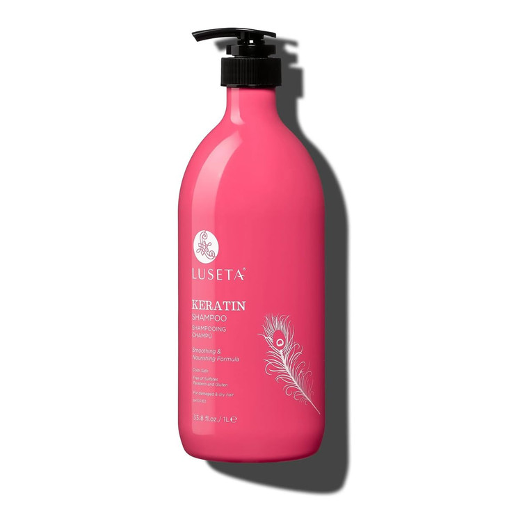Luseta Keratin Shampoo For Dry And Damaged Hair 33.8 Oz