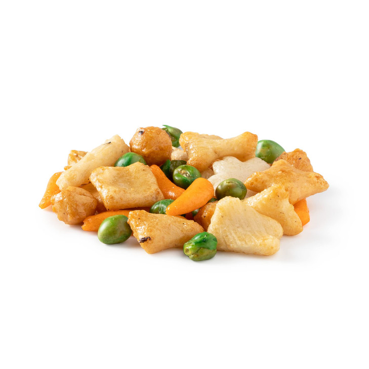 Nuts U.S. Oriental Rice Crackers With Green Peas Soy And Chili 2 Lbs