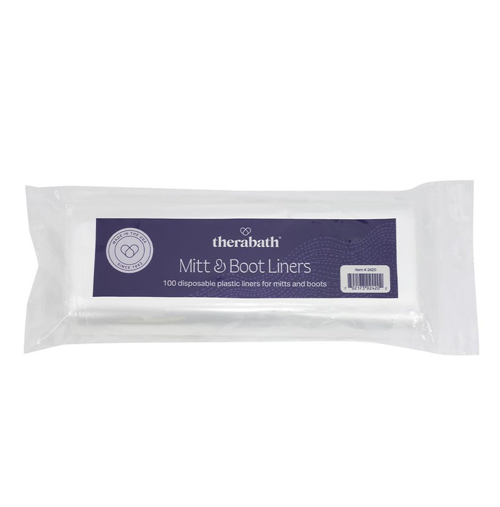 Therabath Disposable Mitt And Boot Liners For Arthritis And Skin Therapy Paraffin Wax Liners For Hands And Feet Use With Insulated Mitts And
