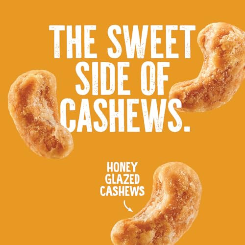 Emerald Honey Glazed Cashews 5Oz Resealable Bag