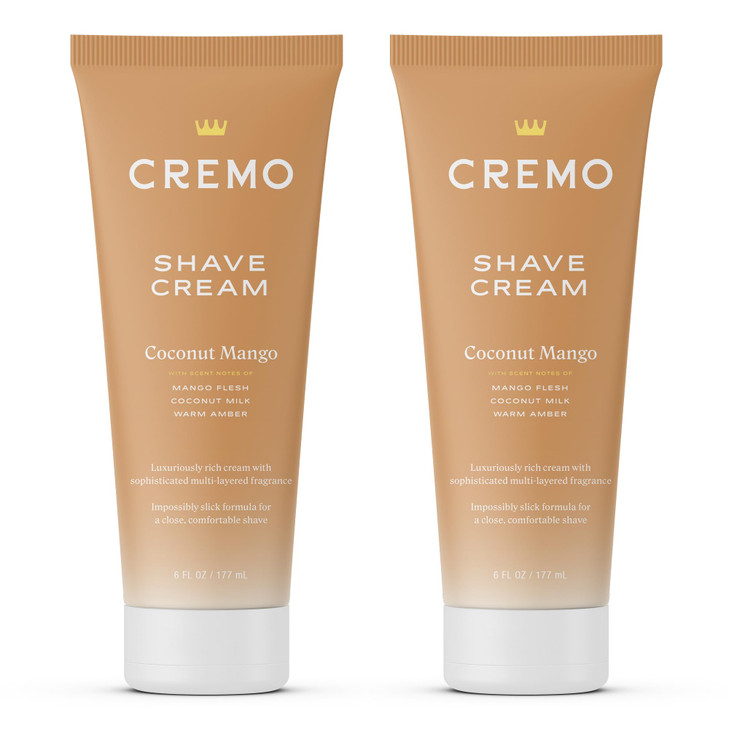 Cremo Shaving Cream For Women Coconut Mango 6 Fl Oz 2 Pack