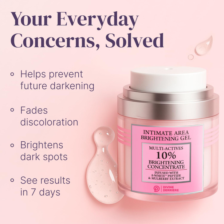 Divine Derriere Intimate Dark Spot Remover For Body Face Bikini And Sensitive Areas Dark Spot Corrector Cream For Intimate Areas Contains