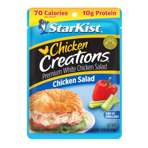 Starkist Chicken Creations Chicken Salad 2.6Oz Pouch 12 Pack