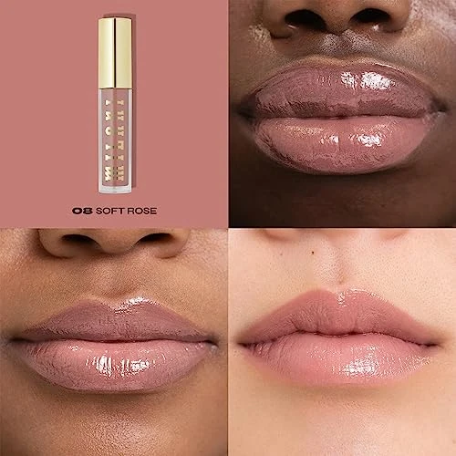 Milani Lip Gloss Keep It Full Nourishing Lip Plumper Makeup Soft Rose