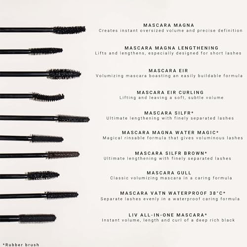 Idun Minerals Magna Mascara Volumizing High Pigmented Lash Hydrating Formula Infused With Sunflower Seed Oil For Sensitive Eyes Vegan Clump