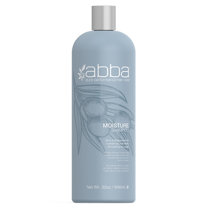Abba Moisture Shampoo Olive Butter And Peppermint Oil 32 Fl Oz