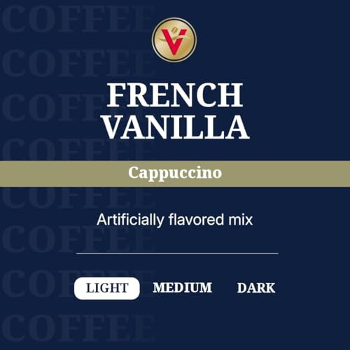 Victor Allen S Coffee French Vanilla Flavored Cappuccino 42 Count Single Serve K Cup Pods For Keurig K Cup Brewers