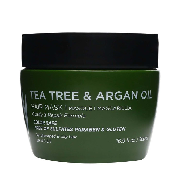 Luseta Tea Tree Hair Mask For Oily Hair Clarifying Care 16.9 Oz