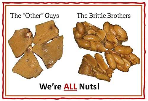 Brittle Brothers Nashville Hot Peanut Brittle 5 Oz Gift Bag Gourmet Candy