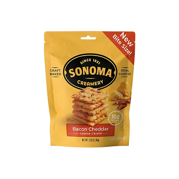 Sonomacrea Crisp Chesse Bacon Cheddr 2.25 Oz