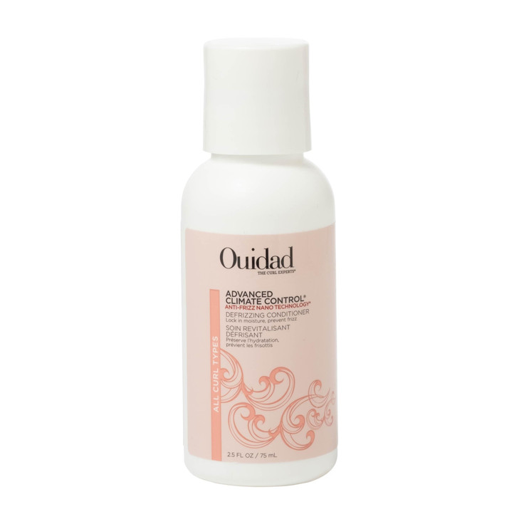 Ouidad Advanced Climate Control Defrizzing Conditioner 2.5 Fl Oz Anti Frizz Nano Technology Locks In Moisture Protects Curls From Heat Safe