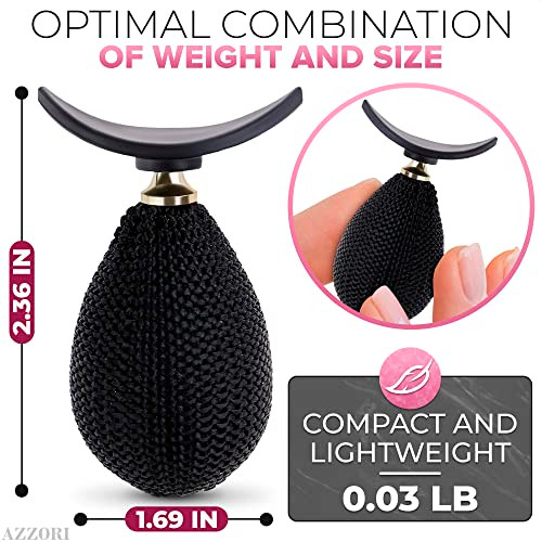 Azzori Eyeshadow Stamp Reusable Silicone Winged Cat Eye Cut Crease Tool