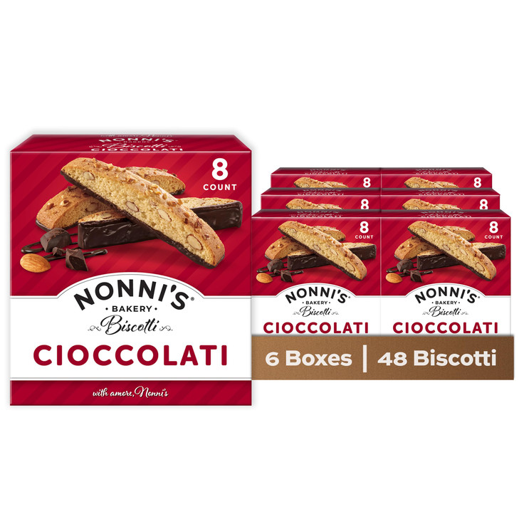 Nonni S Biscotti Cioccolati 6.88 Ounce Pack Of 6