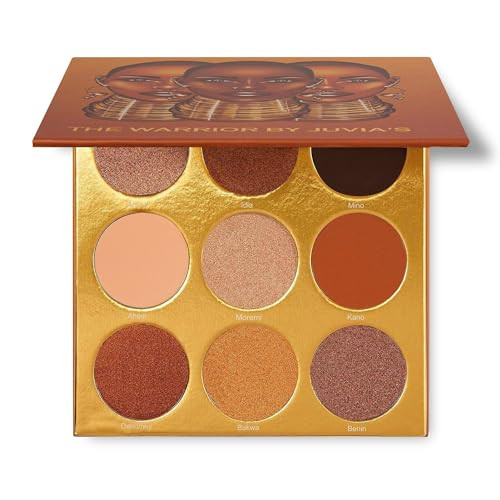 Juvia S Place The Warrior Eyeshadow Palette 9 Shades Pigmented Eye Makeup