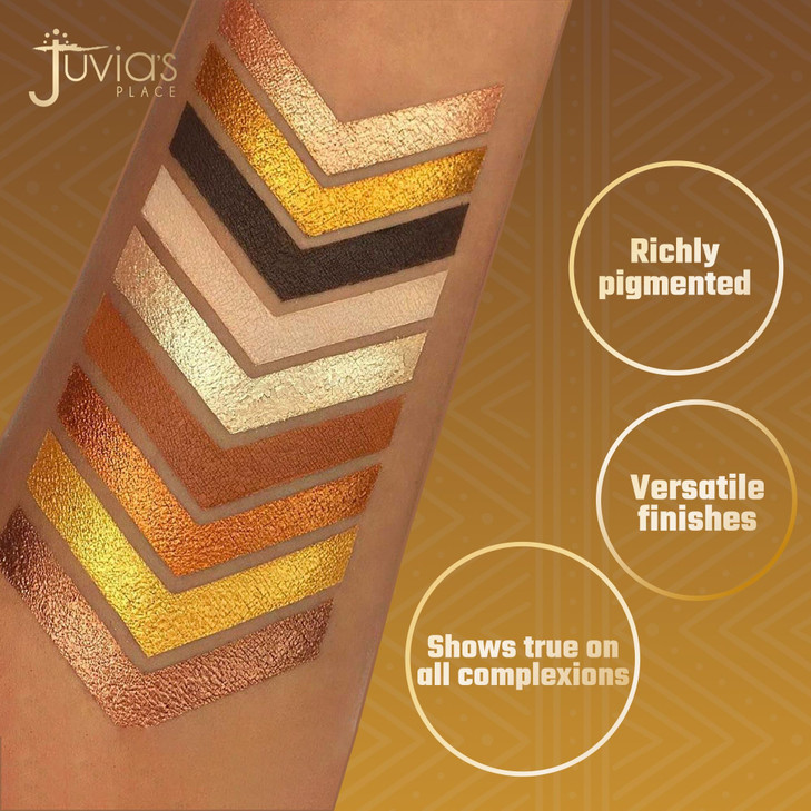 Juvia S Place The Warrior Eyeshadow Palette 9 Shades Pigmented Eye Makeup