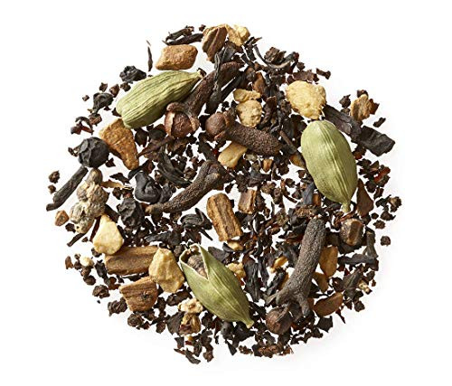 Golden Moon Tea Organic Masala Chai Black Tea Pure And Authentic Blend Loose Leaf Non Gmo Half Pound 96 Servings