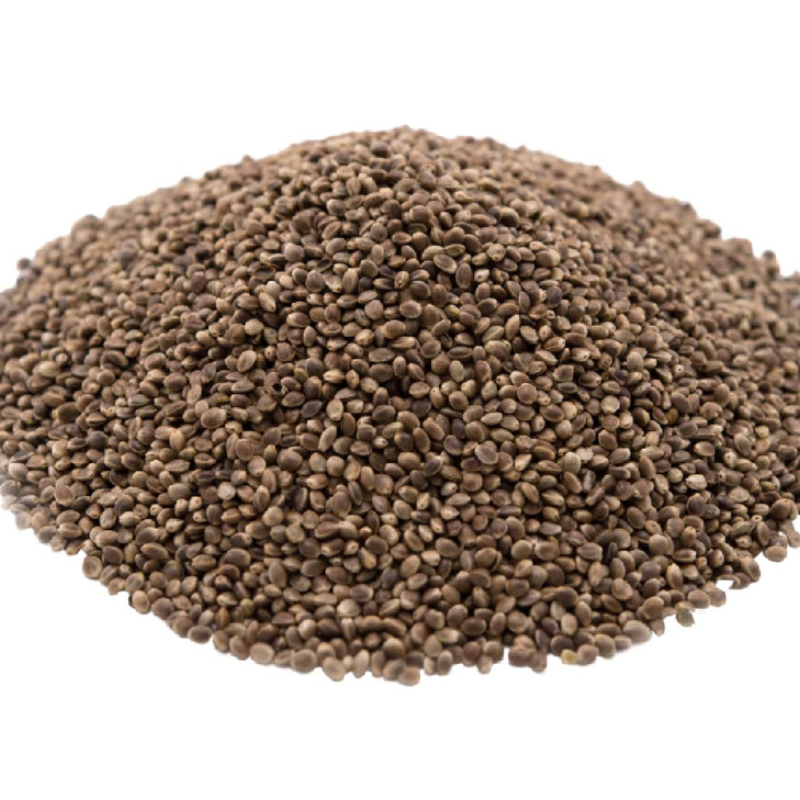 Gerbs Roasted Unsalted Whole Hemp Seeds 2 Lbs