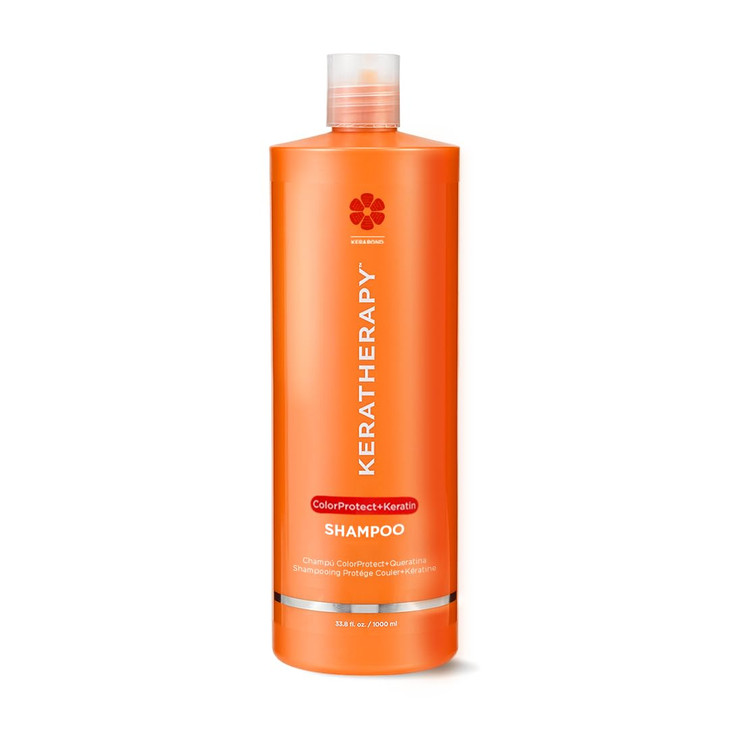 Keratherapy Keratin Infused Color Protect Conditioner 33.8 Fl. Oz. 1000 Ml Gluten Free Color Protecting Conditioner For Color Treated Hair