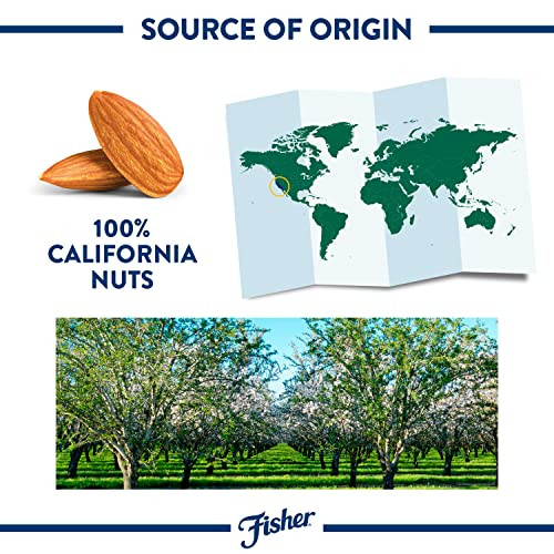 Fisher Chef S Naturals Unsalted Toasted Sliced Almonds 10 Oz Bag
