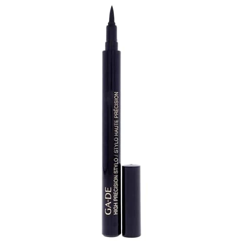 Ga De High Precision Eye Liner Stylo Intense Long Lasting Liquid Eyeliner Ideal For Cat Eye Look Waterproof And Smudge Proof Black 0.057 Oz