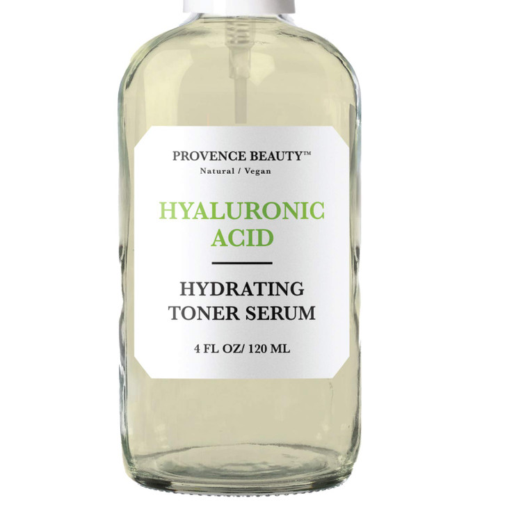 Beaute De Provence Hydrating Hyaluronic Acid Toner For Face Facial Setting Spray Enhanced With Green Tea Dark Spot Remover 4 Fl Oz And Aloe