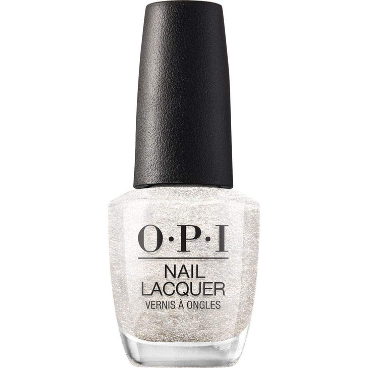 OPI Nail Lacquer Happy Anniversary! | Sheer Soft White Shimmer Chip Resistant Nail Polish | Vegan, Fast Drying, Streak Free