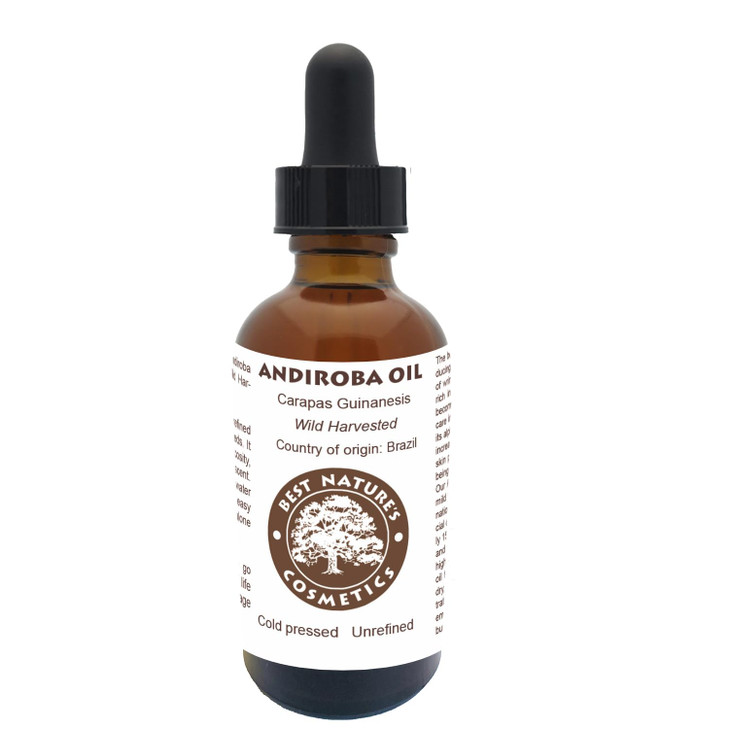 Best Nature S Cosmetics Andiroba Oil 100 Percent Pure Cold Pressed And Unrefined For Skin Hair And Body Wild Harvested 1 Fl Oz 30 Ml