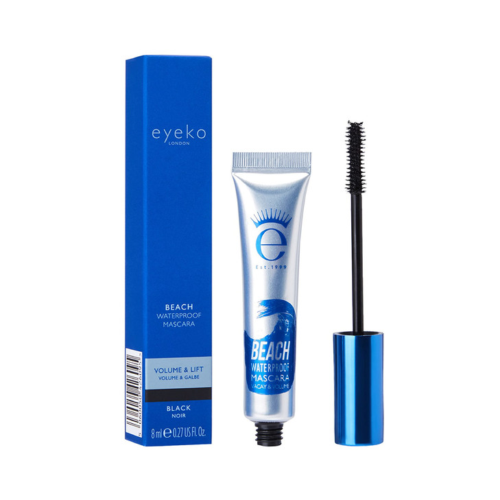 Eyeko Beach Waterproof Mascara Volume And Lift Coconut Oil Infused Vegan 8Ml