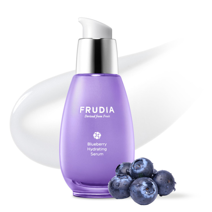 Frudia Blueberry Hydrating Serum 1.76 Oz 71 Percent Blueberry Extract And Vegan Panthenol Deeply Moisturizing Korean Face Serum W Ws Bs Care