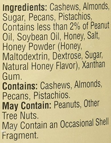 Savanna Orchards Gourmet Honey Roasted Nut Mix With Pistachios Honey Roasted Honey Roasted 30 Ounce