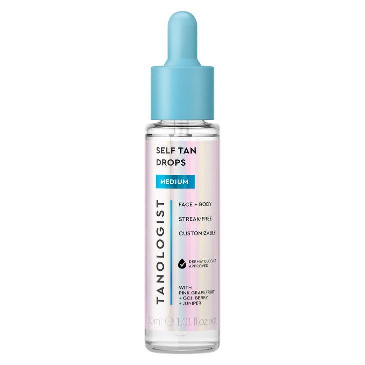 Tanologist Medium Self Tan Drops Face Tanning Drops 1.01 Fl Oz