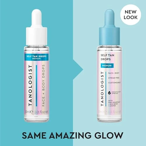 Tanologist Medium Self Tan Drops Face Tanning Drops 1.01 Fl Oz