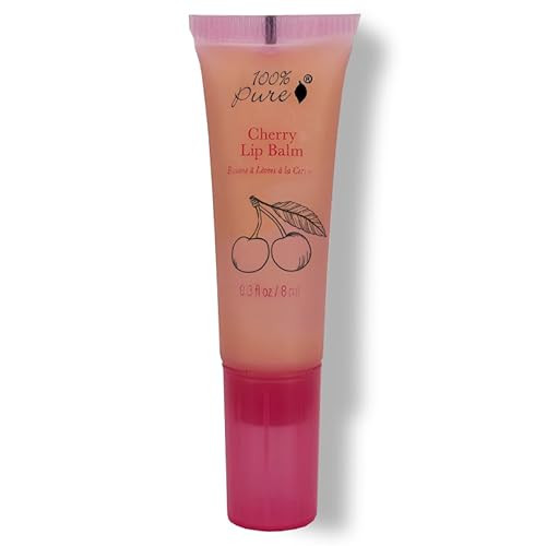 100 Percent Pure Organic Cherry Lip Balm 0.3 Oz