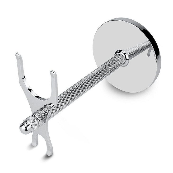 Charmman Safety Razor And Shaving Brush Stand Extra Wide Openings Wider Base Manly Look