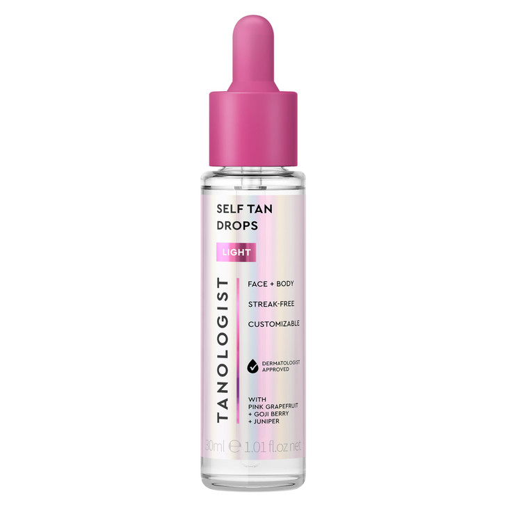 Tanologist Light Self Tan Drops Face Tanning Drops 1.01 Fl Oz