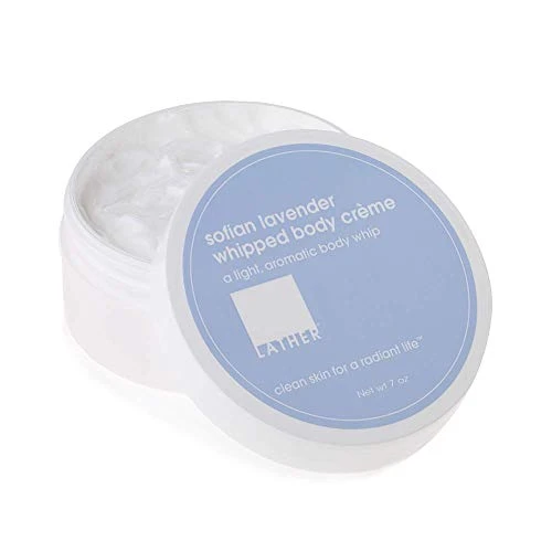 Lather Body Cream Sofian Lavender Whipped Body Butter Rich Daily Body Moisturizer For Deep Hydration Nourishing And Non Greasy For Long