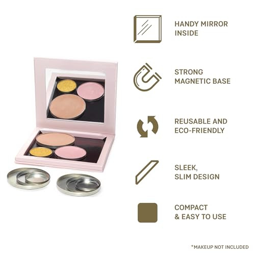 Fixy Makeup Repair Kit Repressing Tool For Eyeshadows Blush And Highlighter Or Depot Organize Makeup Round Pans In Makeup Palette With
