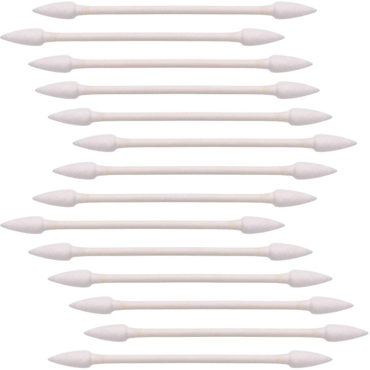 Pangda 400 Count Pointed Tip Cotton Swabs Double Tipped Sticks Clean Swabs