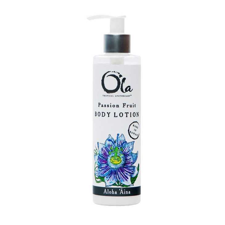 Tropical Apothecary Ola Passion Fruit Body Lotion Paraben Free 8.45Oz