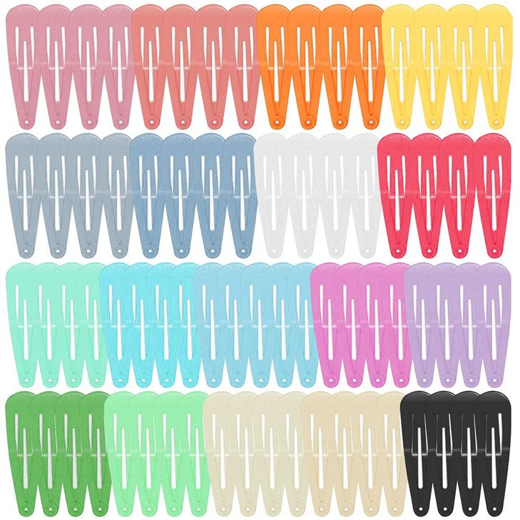 Snap Hair Clips Hair Barrettes For Girls Anezus 80 Pcs 2 Inch Non Slip Barrettes Hair Accessories For Girls Women Kids Teens Or Toddlers