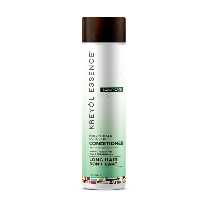 Kreyol Essence Scalp Care Conditioner With Haitian Black Castor Coconut Oil And Aloe Vera Oil 8 Oz