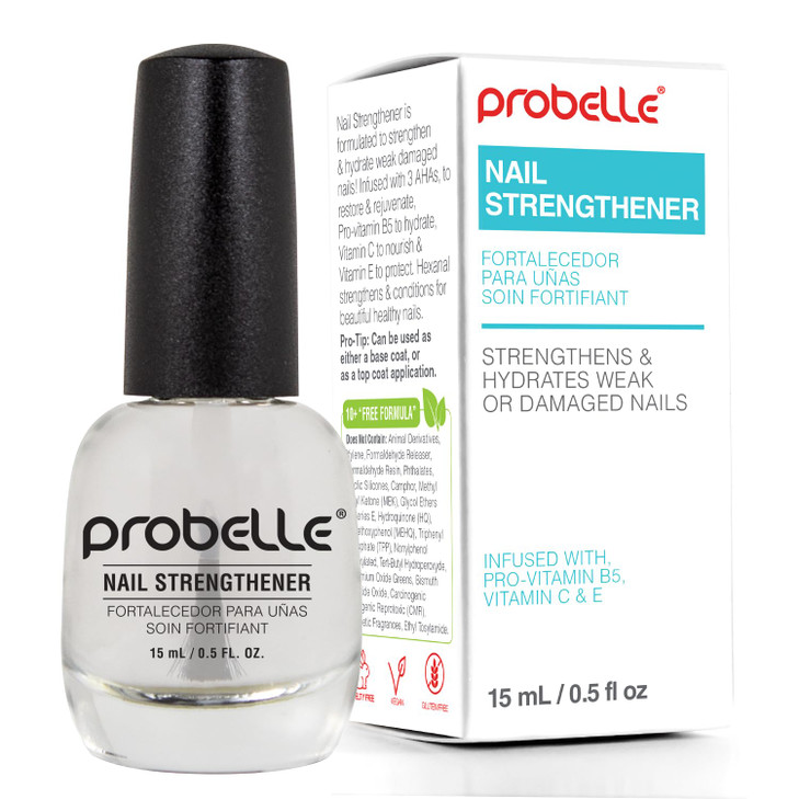 Probelle Nail Strengthener Natural Nail Strengthening Treatment