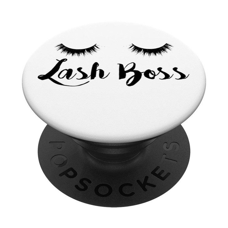 Lash Boss Eyelash Extensions Lashes Popsockets Popgrip Swappable Grip For Phones And Tablets