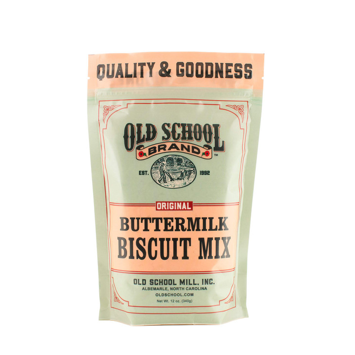 Old School Brand Buttermilk Biscuit Mix 12 Ounces Classic Fluffy And Flaky Homestyle Biscuits Makes 12 13 Biscuits