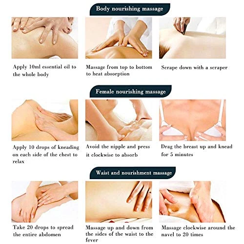 2 Pack Ginger Oil For Lymphatic Drainage Swelling And Pain Skin Massage